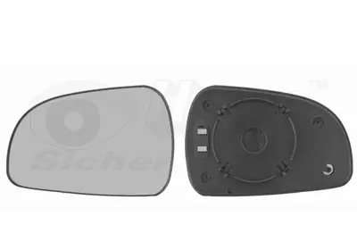 стъкло на огледало, външно огледало VAN WEZEL           