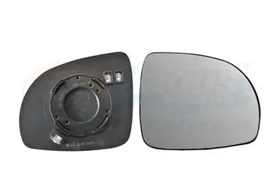 стъкло на огледало, външно огледало VAN WEZEL           