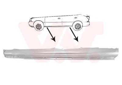 ламаринен панел на входа VAN WEZEL           