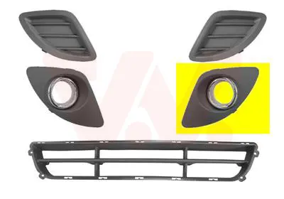 въздухозаборна решетка, броня VAN WEZEL           