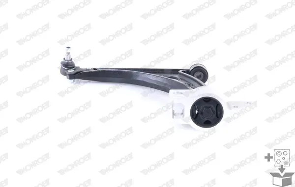 носач, окачване на колелата MONROE              