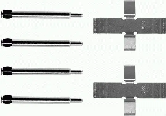 комплект принадлежности, дискови накладки TEXTAR              