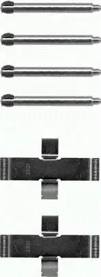 комплект принадлежности, дискови накладки TEXTAR              