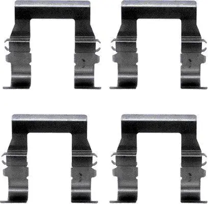 комплект принадлежности, дискови накладки TEXTAR              