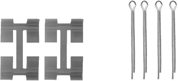 комплект принадлежности, дискови накладки TEXTAR              