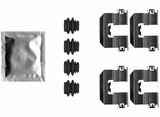 комплект принадлежности, дискови накладки TEXTAR              