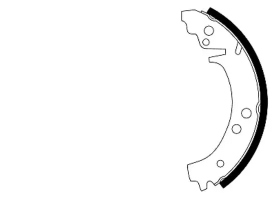 комплект спирачна челюст TEXTAR              