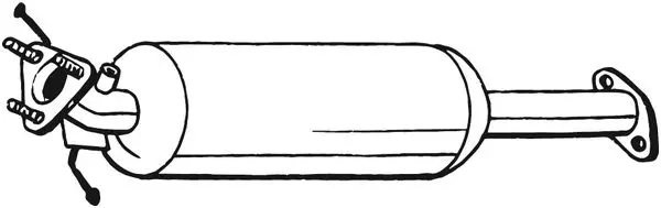 филтър за сажди-твърди частици, изпускателна система BOSAL               