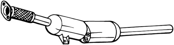 филтър за сажди-твърди частици, изпускателна система BOSAL               