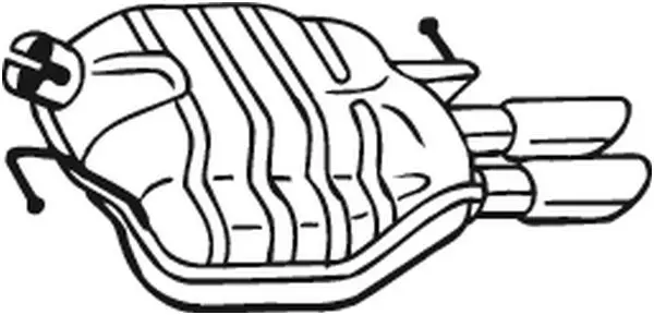 крайно гърне BOSAL               