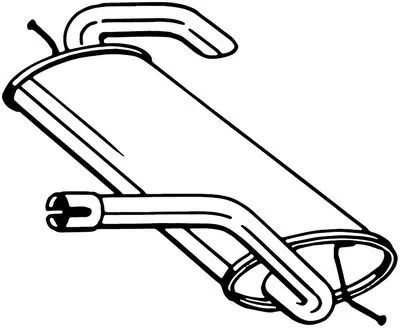 крайно гърне BOSAL               