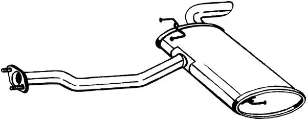 крайно гърне BOSAL               