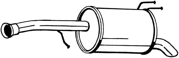 крайно гърне BOSAL               