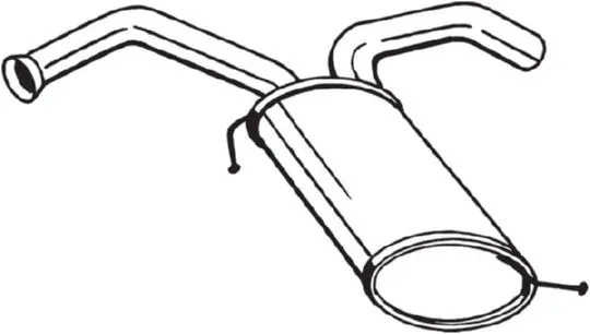 крайно гърне BOSAL               