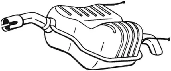 крайно гърне BOSAL               