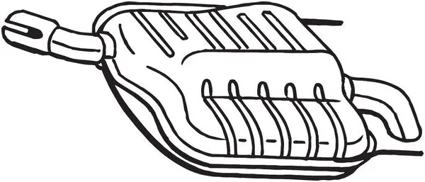 крайно гърне BOSAL               