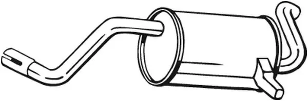 крайно гърне BOSAL               