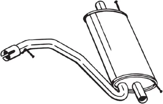 крайно гърне BOSAL               