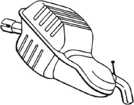 крайно гърне BOSAL               