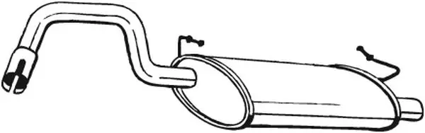 крайно гърне BOSAL               