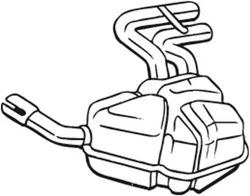 крайно гърне BOSAL               