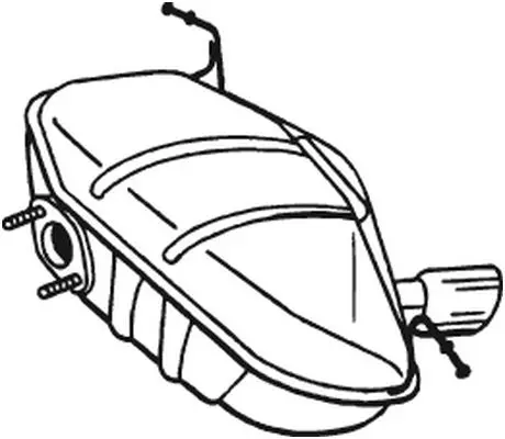 крайно гърне BOSAL               