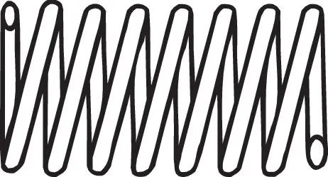 пружина, изпускателна тръба BOSAL               