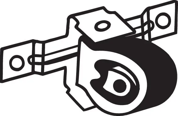 гумена лента, изпускателна система BOSAL               