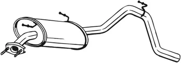 крайно гърне BOSAL               