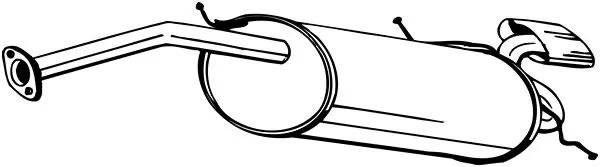 крайно гърне BOSAL               