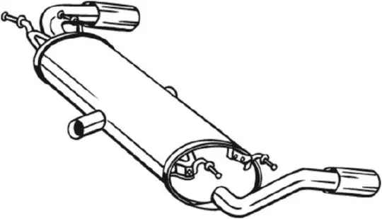 крайно гърне BOSAL               