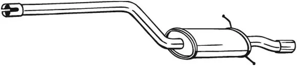 крайно гърне BOSAL               