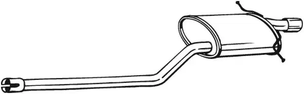 крайно гърне BOSAL               