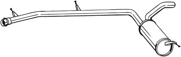 средно гърне BOSAL               