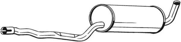 средно гърне BOSAL               