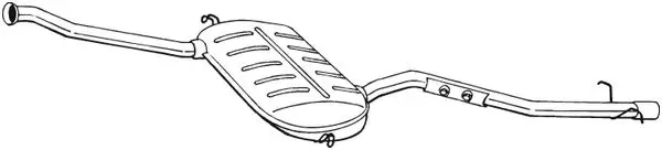 средно гърне BOSAL               