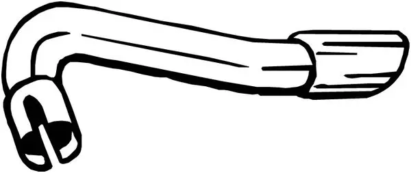 изпускателна тръба BOSAL               