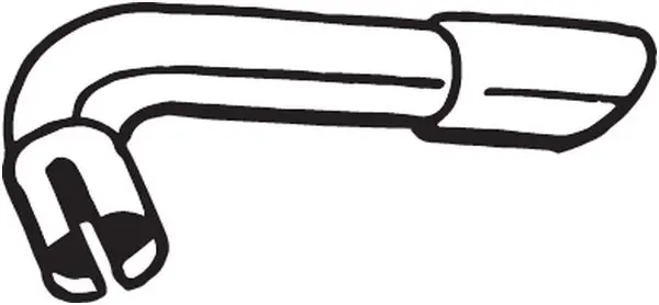 изпускателна тръба BOSAL               