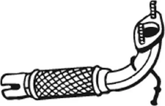 гъвкава тръба, изпускателна система BOSAL               