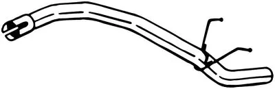 изпускателна тръба BOSAL               