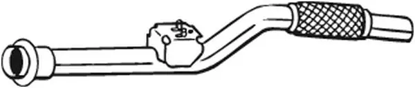 Ауспух за MERCEDES-BENZ SPRINTER 3-t (бордова) платформа/ шаси (903) 316 CDI 4x4 800-011 BOSAL               