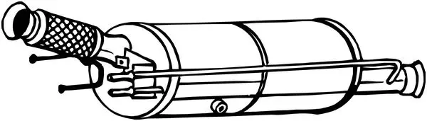 филтър за сажди-твърди частици, изпускателна система BOSAL               