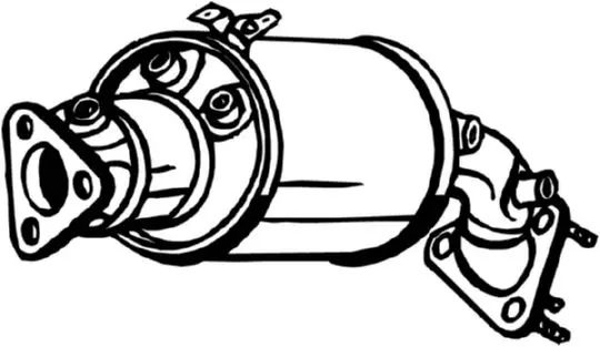 филтър за сажди-твърди частици, изпускателна система BOSAL               