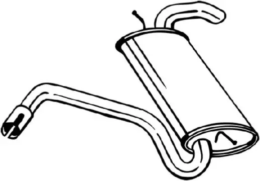 крайно гърне BOSAL               