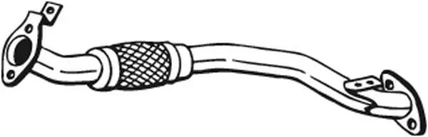 изпускателна тръба BOSAL               