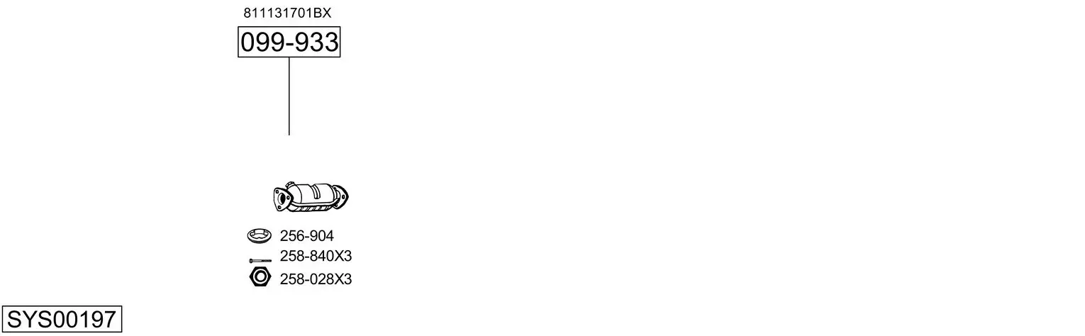 Изпускателна система BOSAL               