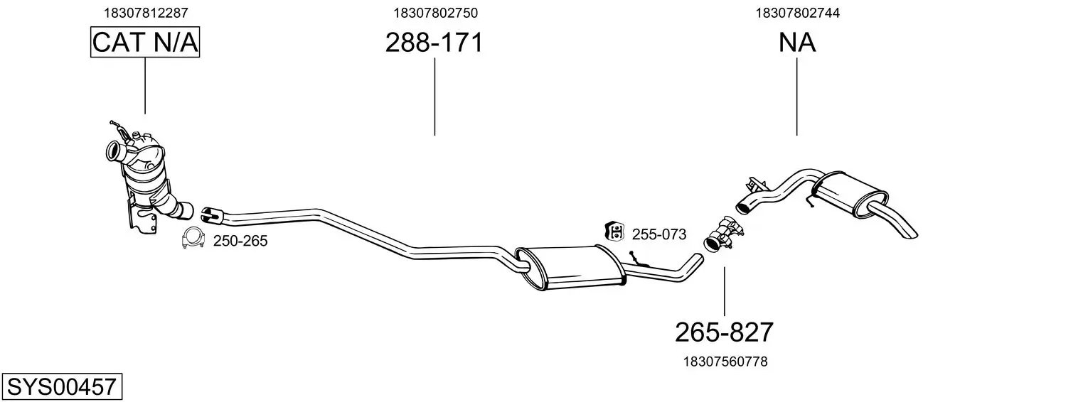 Изпускателна система BOSAL               