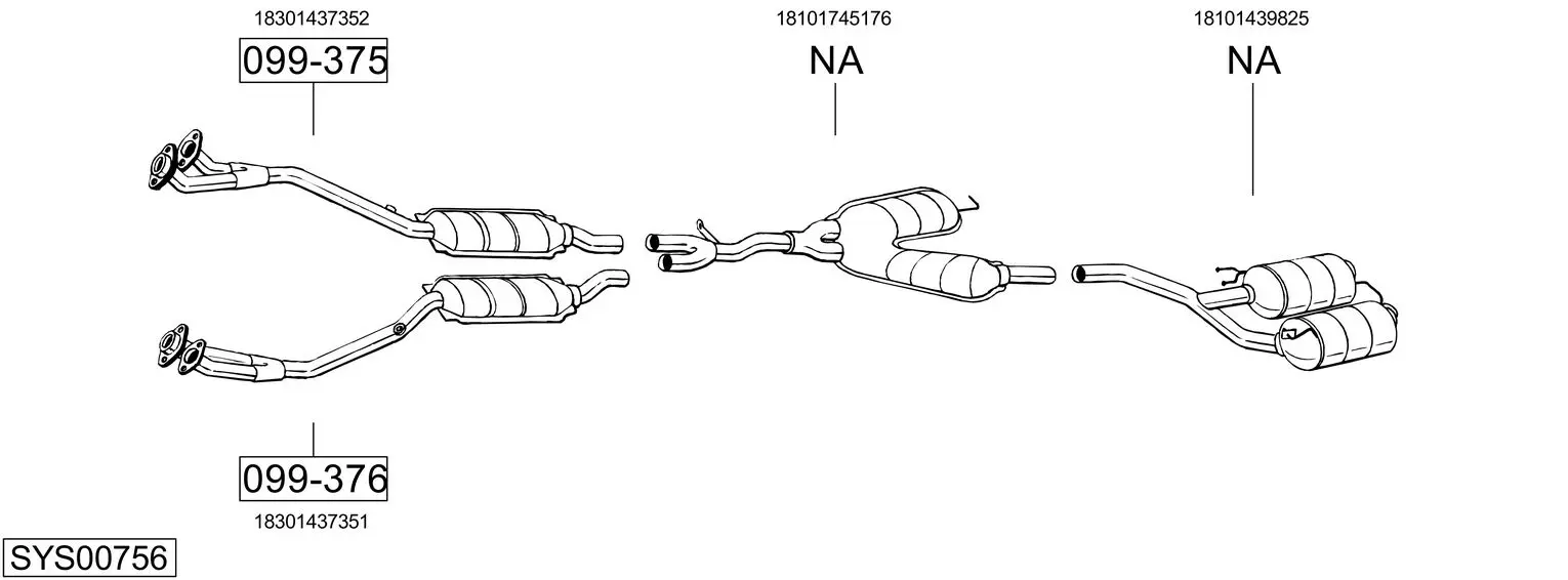 Изпускателна система BOSAL               