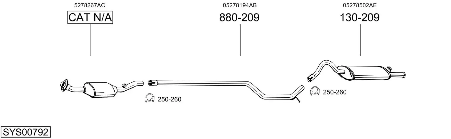 Изпускателна система BOSAL               