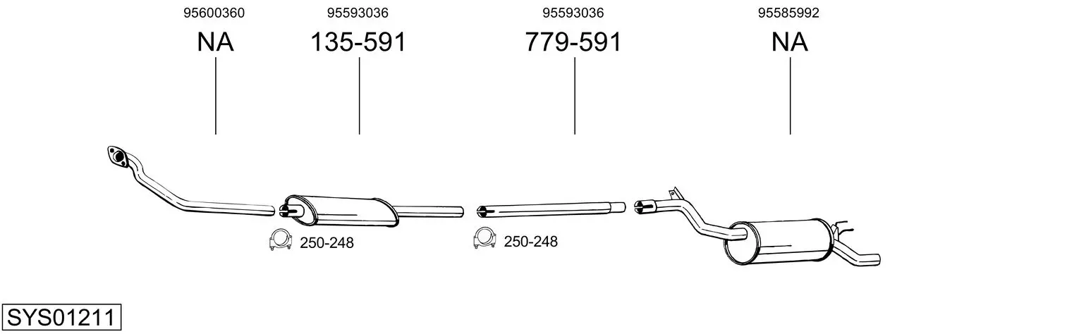 Изпускателна система BOSAL               
